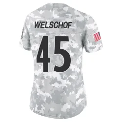 Julius Welschof Pittsburgh Steelers Limited Women's 2024 Salute to Service Jersey (Arctic Camo)