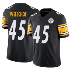Julius Welschof Pittsburgh Steelers Limited Youth Vapor F.U.S.E. Jersey (Black)