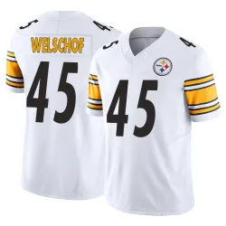 Julius Welschof Pittsburgh Steelers Limited Youth Vapor F.U.S.E. Jersey (White)