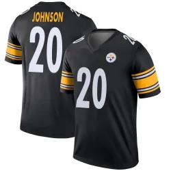 Kaleb Johnson Pittsburgh Steelers Legend Youth Jersey (Black)