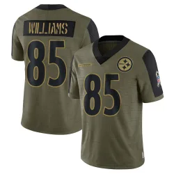 Ke'Shawn Williams Pittsburgh Steelers Limited Youth 2021 Salute To Service Jersey (Olive)