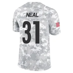 Keanu Neal Pittsburgh Steelers Limited Youth 2024 Salute to Service Jersey (Arctic Camo)