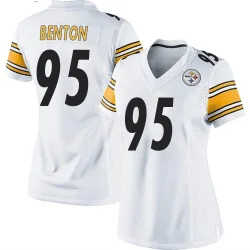 Keeanu Benton Pittsburgh Steelers Game Women's Jersey (White)