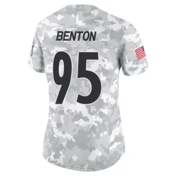 Keeanu Benton Pittsburgh Steelers Limited Women's 2024 Salute to Service Jersey (Arctic Camo)