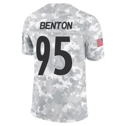 Keeanu Benton Pittsburgh Steelers Limited Youth 2024 Salute to Service Jersey (Arctic Camo)