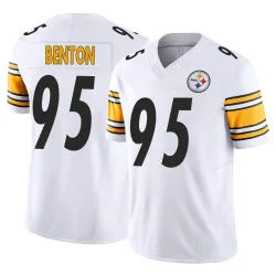 Keeanu Benton Pittsburgh Steelers Limited Youth Vapor F.U.S.E. Jersey (White)