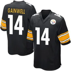 Kenneth Gainwell Pittsburgh Steelers Game Youth Team Color Jersey (Black)