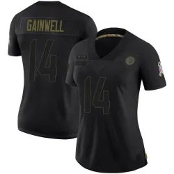 Kenneth Gainwell Pittsburgh Steelers Limited Women's 2020 Salute To Service Jersey (Black)