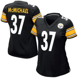 Kyler McMichael Pittsburgh Steelers Game Women's Team Color Jersey (Black)
