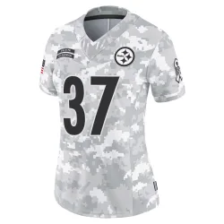 Kyler McMichael Pittsburgh Steelers Limited Women's 2024 Salute to Service Jersey (Arctic Camo)