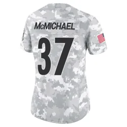 Kyler McMichael Pittsburgh Steelers Limited Women's 2024 Salute to Service Jersey (Arctic Camo)