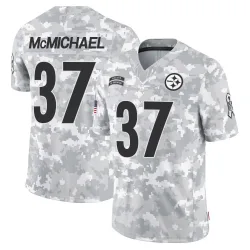Kyler McMichael Pittsburgh Steelers Limited Youth 2024 Salute to Service Jersey (Arctic Camo)