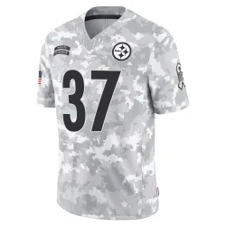 Kyler McMichael Pittsburgh Steelers Limited Youth 2024 Salute to Service Jersey (Arctic Camo)
