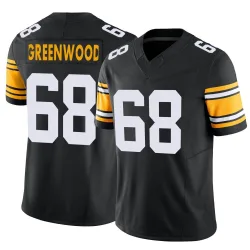 L.C. Greenwood Pittsburgh Steelers Limited Men's Alternate Vapor F.U.S.E. Jersey (Black)