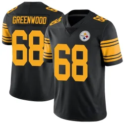 L.C. Greenwood Pittsburgh Steelers Limited Men's Color Rush Jersey (Black)