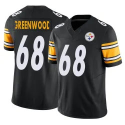 L.C. Greenwood Pittsburgh Steelers Limited Men's Vapor F.U.S.E. Jersey (Black)