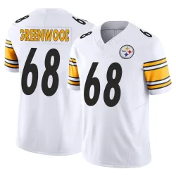 L.C. Greenwood Pittsburgh Steelers Limited Men's Vapor F.U.S.E. Jersey (White)