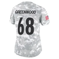 L.C. Greenwood Pittsburgh Steelers Limited Women's 2024 Salute to Service Jersey (Arctic Camo)