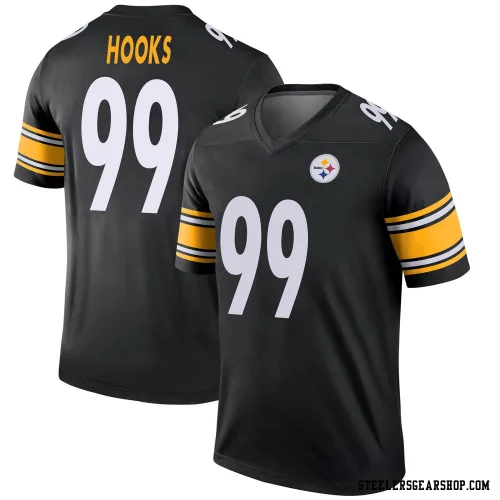 Lavon Hooks Pittsburgh Steelers Legend Men's Jersey (Black)