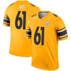 Lecitus Smith Pittsburgh Steelers Legend Youth Inverted Jersey (Gold)