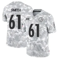 Lecitus Smith Pittsburgh Steelers Limited Youth 2024 Salute to Service Jersey (Arctic Camo)