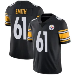 Lecitus Smith Pittsburgh Steelers Limited Youth Team Color Vapor Untouchable Jersey (Black)