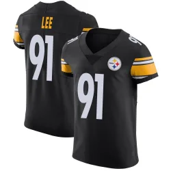 Logan Lee Pittsburgh Steelers Elite Men's Team Color Vapor Untouchable Jersey (Black)