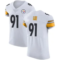 Logan Lee Pittsburgh Steelers Elite Men's Vapor Untouchable Jersey (White)
