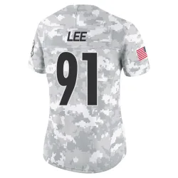 Logan Lee Pittsburgh Steelers Limited Women's 2024 Salute to Service Jersey (Arctic Camo)