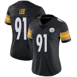 Logan Lee Pittsburgh Steelers Limited Women's Team Color Vapor Untouchable Jersey (Black)