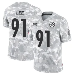 Logan Lee Pittsburgh Steelers Limited Youth 2024 Salute to Service Jersey (Arctic Camo)