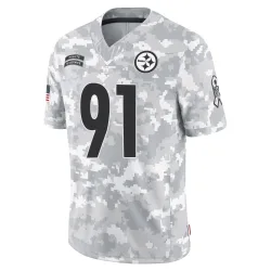 Logan Lee Pittsburgh Steelers Limited Youth 2024 Salute to Service Jersey (Arctic Camo)