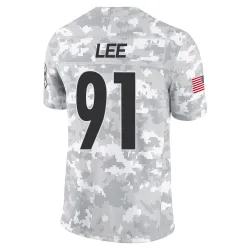 Logan Lee Pittsburgh Steelers Limited Youth 2024 Salute to Service Jersey (Arctic Camo)