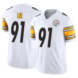 Logan Lee Pittsburgh Steelers Limited Youth Vapor F.U.S.E. Jersey (White)