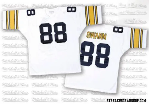 Lynn Swann Pittsburgh Steelers Authentic Men's Mitchell And Ness Throwback Jersey (White)