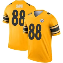 Lynn Swann Pittsburgh Steelers Legend Men's Inverted Jersey (Gold)