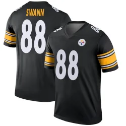 Lynn Swann Pittsburgh Steelers Legend Men's Jersey (Black)