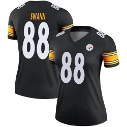 Lynn Swann Pittsburgh Steelers Legend Women's Jersey (Black)