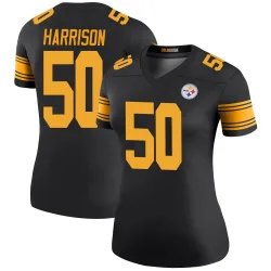 Malik Harrison Pittsburgh Steelers Legend Women's Color Rush Jersey (Black)