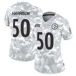 Malik Harrison Pittsburgh Steelers Limited Women's 2024 Salute to Service Jersey (Arctic Camo)