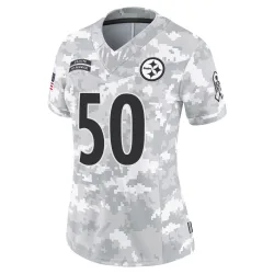 Malik Harrison Pittsburgh Steelers Limited Women's 2024 Salute to Service Jersey (Arctic Camo)