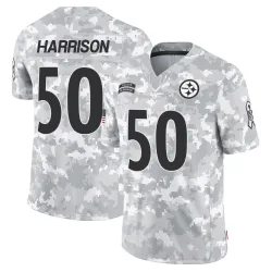 Malik Harrison Pittsburgh Steelers Limited Youth 2024 Salute to Service Jersey (Arctic Camo)