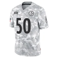 Malik Harrison Pittsburgh Steelers Limited Youth 2024 Salute to Service Jersey (Arctic Camo)