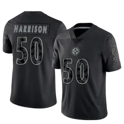 Malik Harrison Pittsburgh Steelers Limited Youth Reflective Jersey (Black)