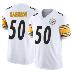 Malik Harrison Pittsburgh Steelers Limited Youth Vapor F.U.S.E. Jersey (White)