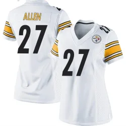 Marcus Allen Pittsburgh Steelers Game Women's Jersey (White)
