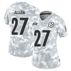 Marcus Allen Pittsburgh Steelers Limited Women's 2024 Salute to Service Jersey (Arctic Camo)