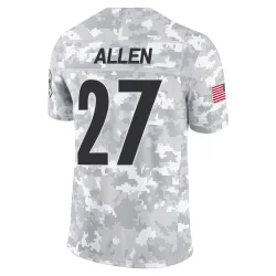 Marcus Allen Pittsburgh Steelers Limited Youth 2024 Salute to Service Jersey (Arctic Camo)