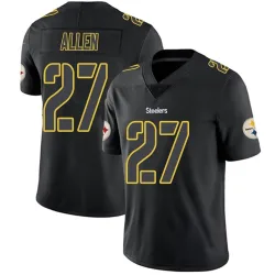 Marcus Allen Pittsburgh Steelers Limited Youth Jersey (Black Impact)