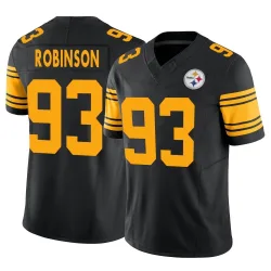 Mark Robinson Pittsburgh Steelers Limited Men's 2nd Alternate Vapor F.U.S.E. Jersey (Black)
